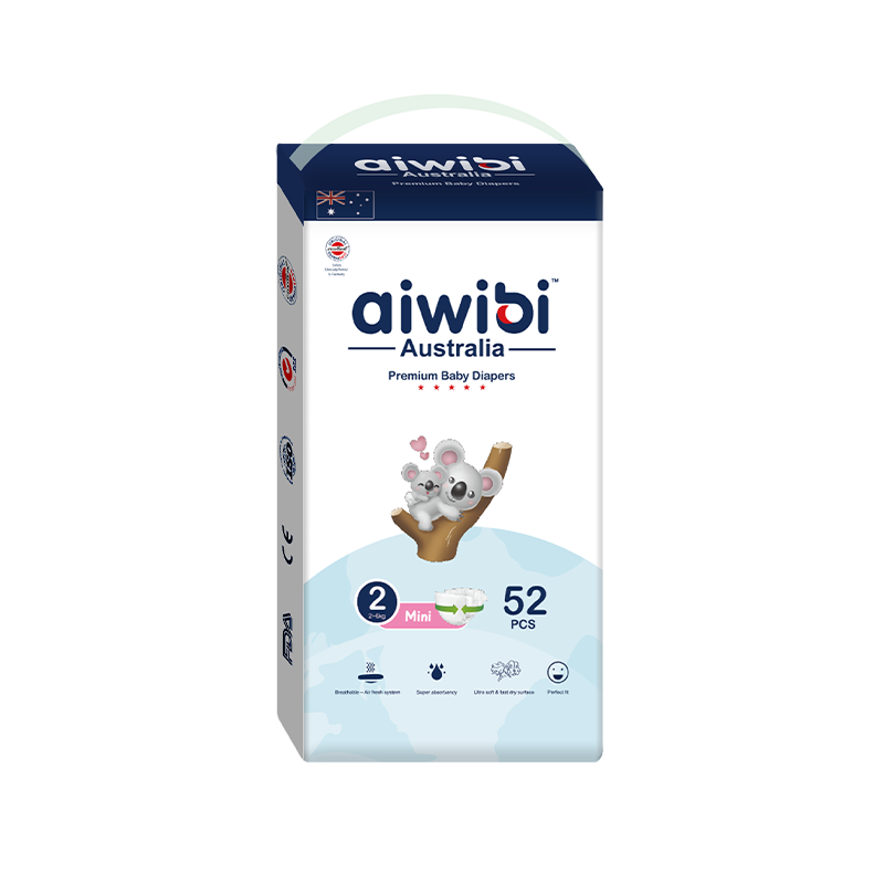 [Tape] Aiwibi Premium Natural Baby Tape Diapers