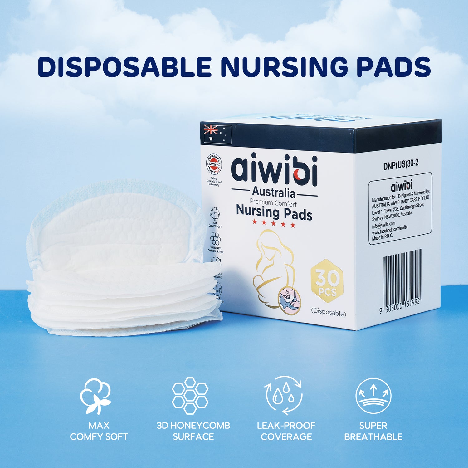 Aiwibi Nursing Pad (30's)