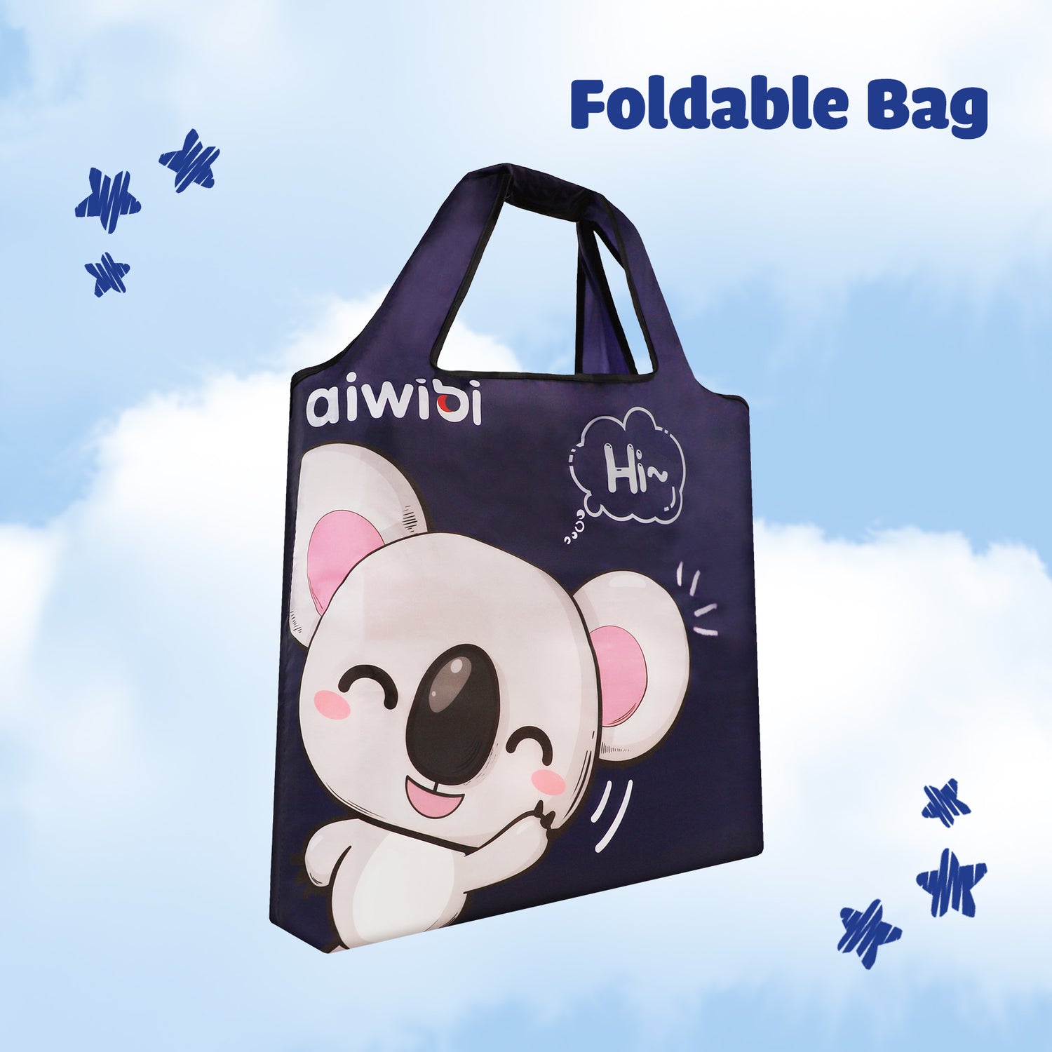 Aiwibi Reusable Foldable Grocery Bag