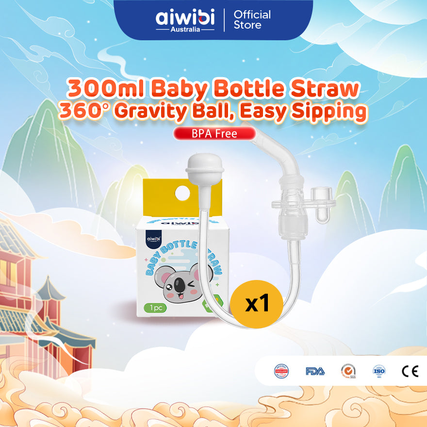 Aiwibi Baby Bottle Accessories - Nipple | Straw