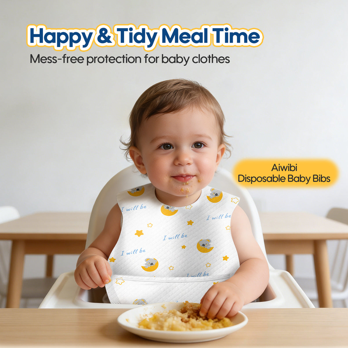 Aiwibi Disposable Baby Bibs