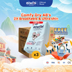 Aiwibi Baby Diapers Comfy Dry (Tape)