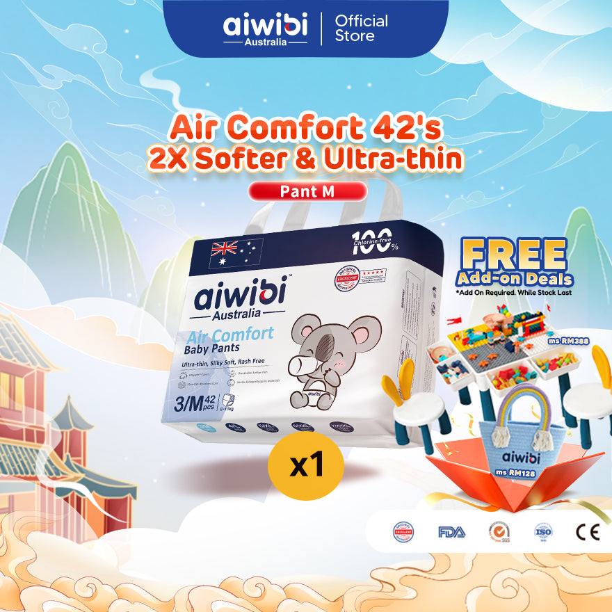 Aiwibi Baby Diapers Air Comfort (Pant) NEW