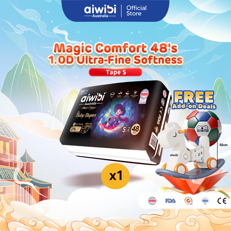 Aiwibi Baby Diapers Magic Comfort (Tape)
