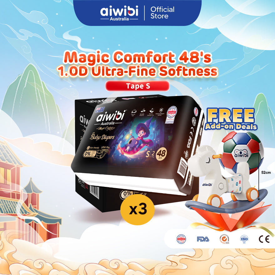 Aiwibi Baby Diapers Magic Comfort (Tape)
