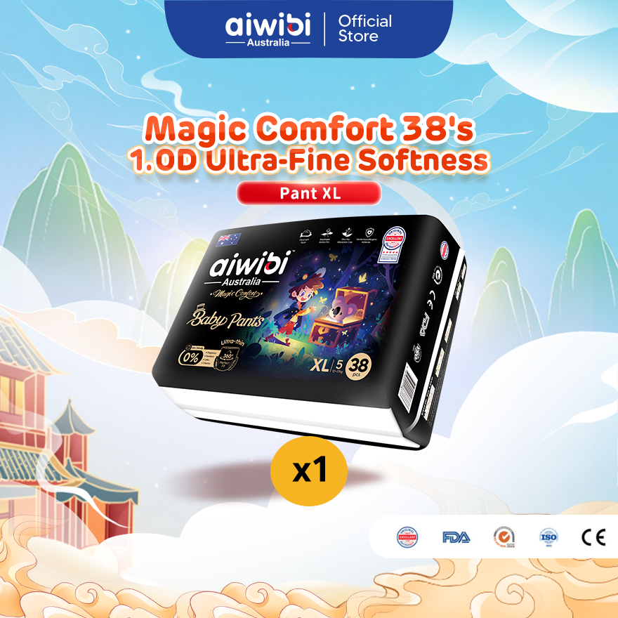 Aiwibi Baby Diapers Magic Comfort (Pant) NEW
