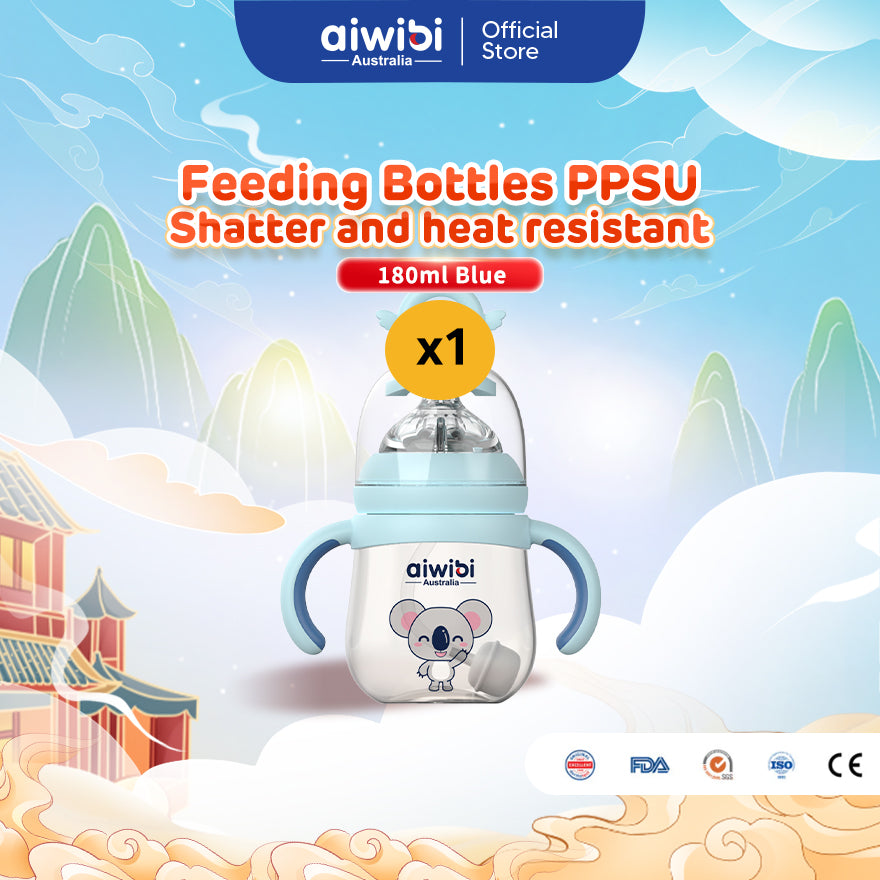 Aiwibi Baby Feeding Bottles PPSU