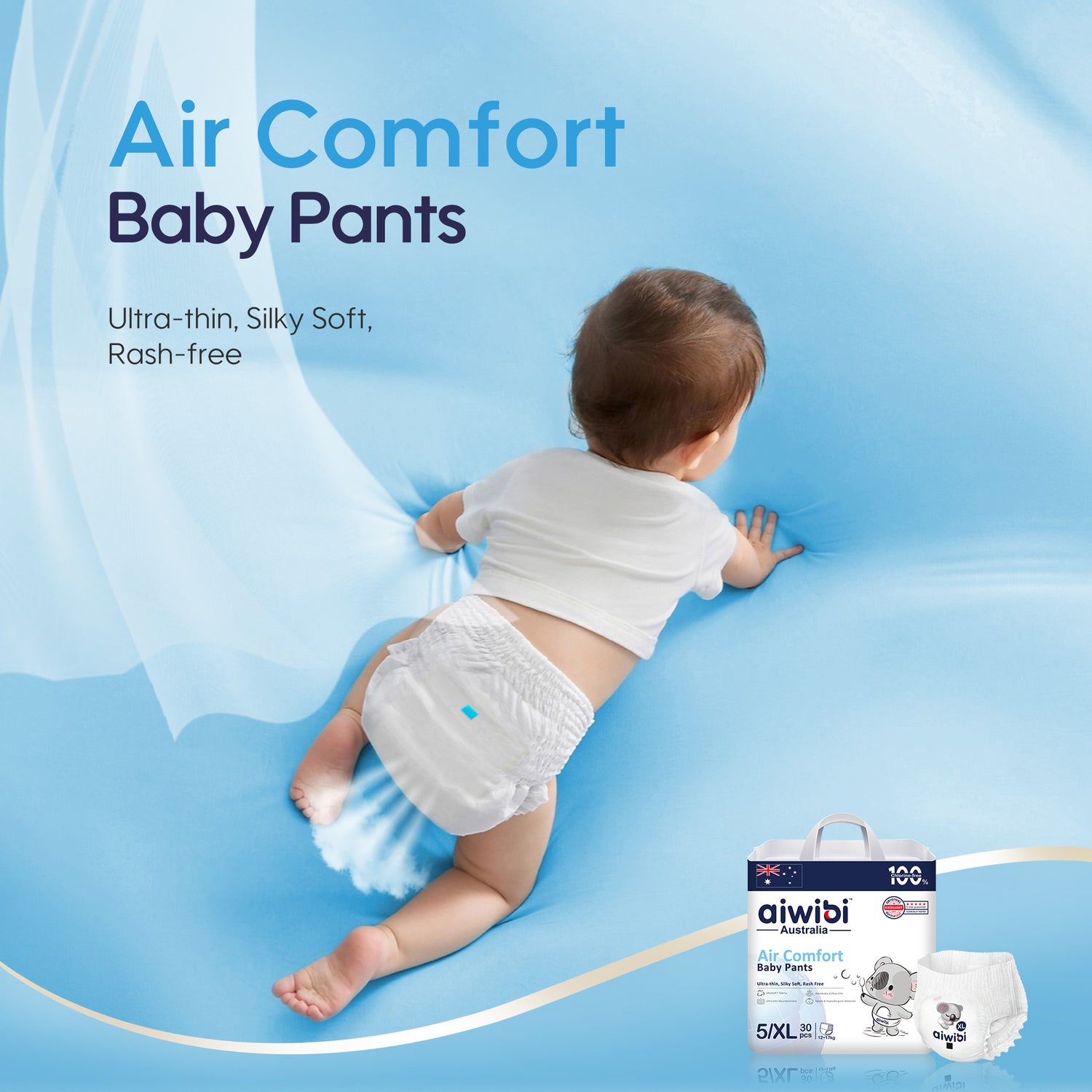 [Pants] Aiwibi Air Comfort Baby Diaper Pants