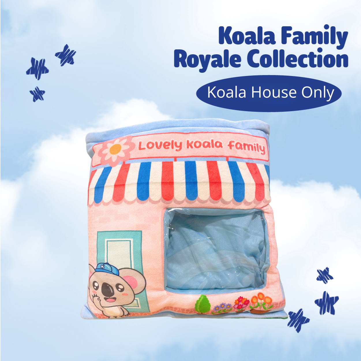 [PWP EXCLUSIVE] Koala House Pillow - Without Plush Toys