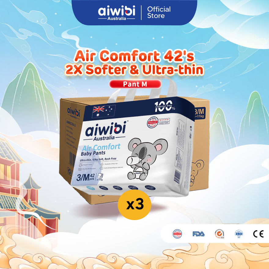Aiwibi Baby Diapers Air Comfort (Pant) NEW
