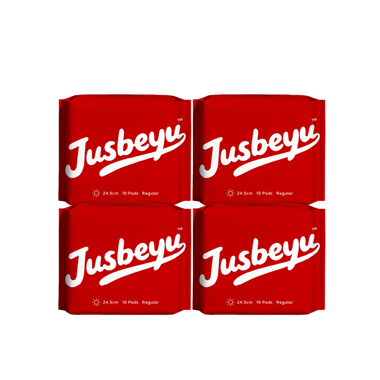 Jusbeyu Sanitary Pad (160mm|245mm|290mm|350mm)